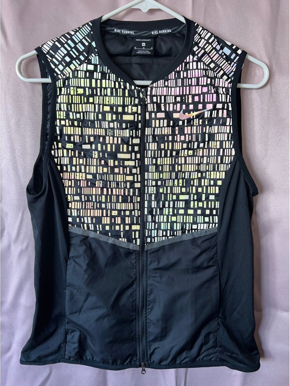 women’s Nike Aeroloft Flash running vest M black